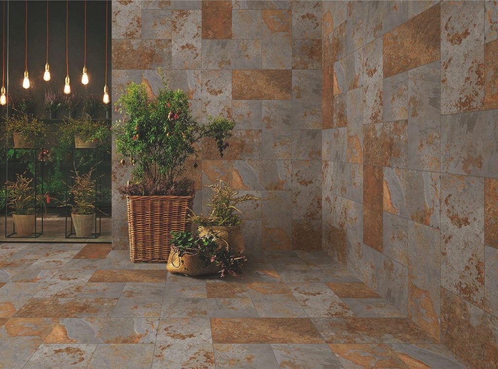 Outdoor floor and wall tiles