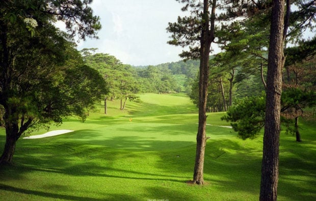 Baguio golf Country Club fairway