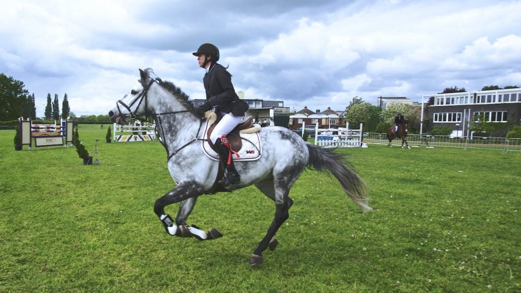 Train in dressage at the Manila Polo Club Riding School.