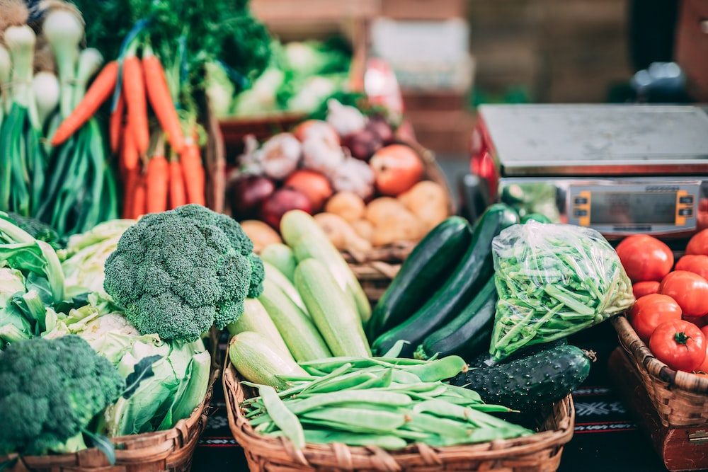 fresh vegetables in baguio