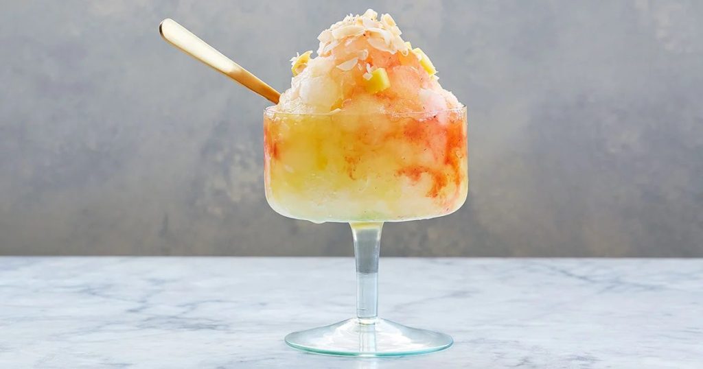 Strawberry Mango Hawaiian Shaved Ice