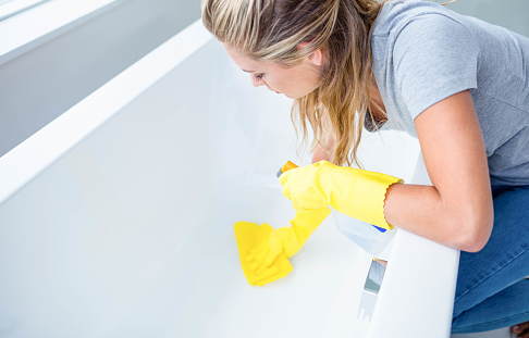 Tub Cleaning Technique