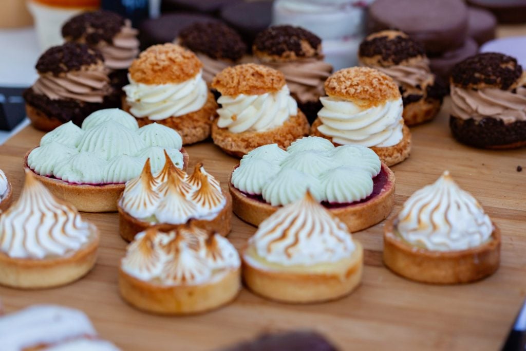 Chocolate & Cream Cheese Tarts