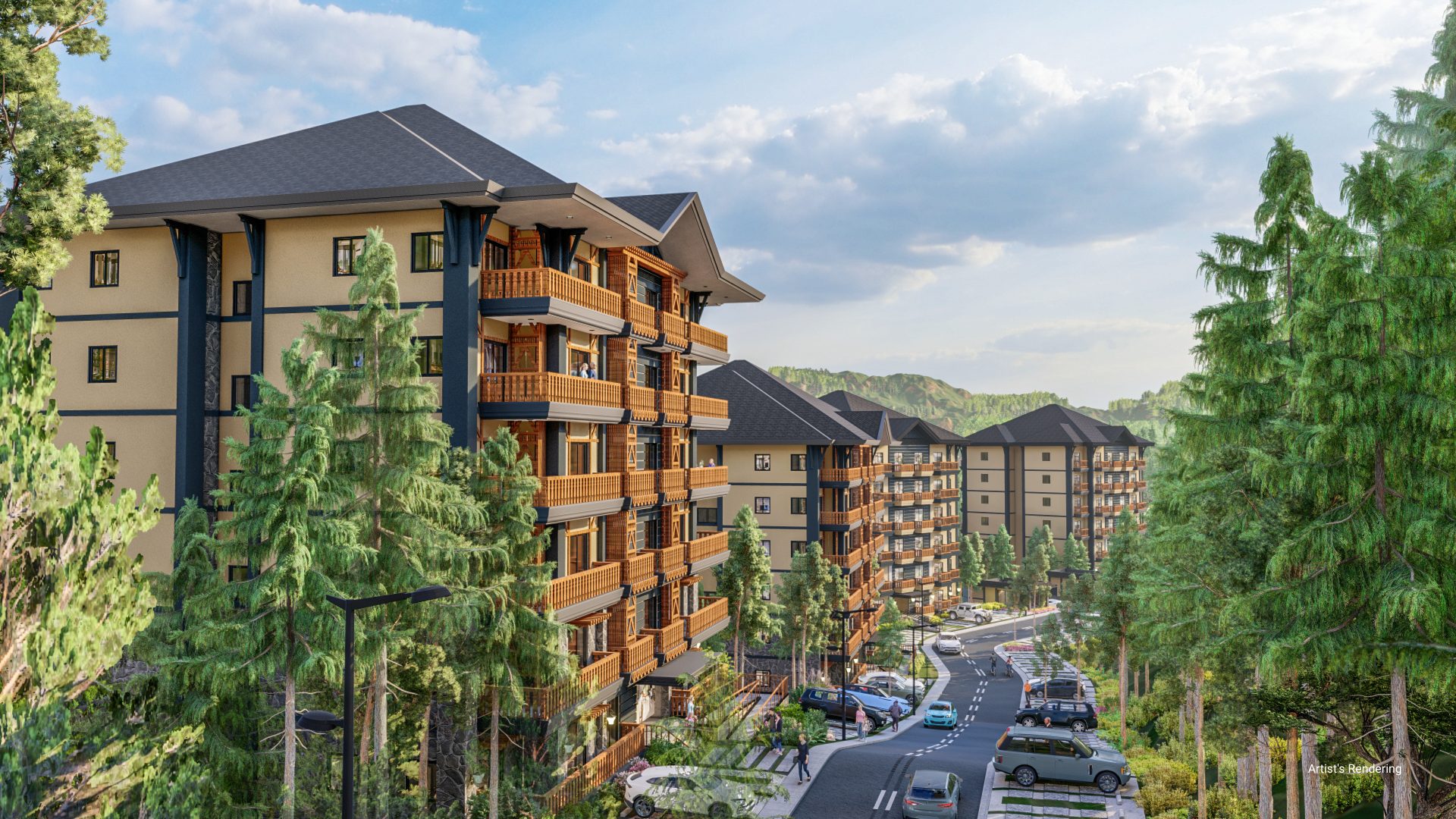 Alpine Villas Topped Off Its Third Building Brittany Corporation