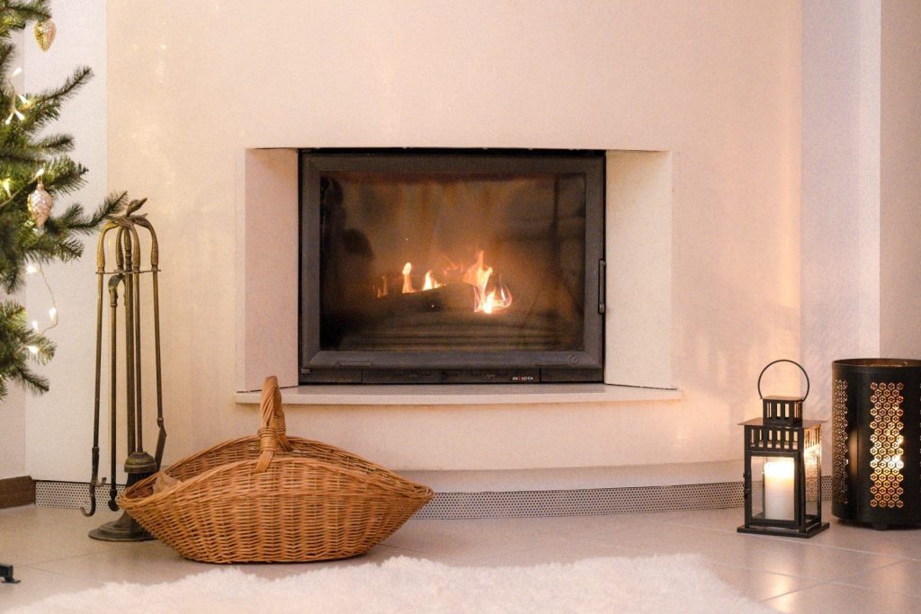 Photo of digital fireplace