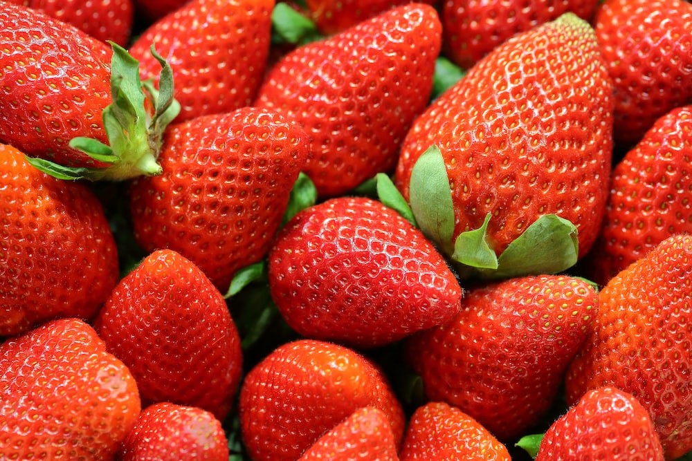 Photo of fresh strawberries