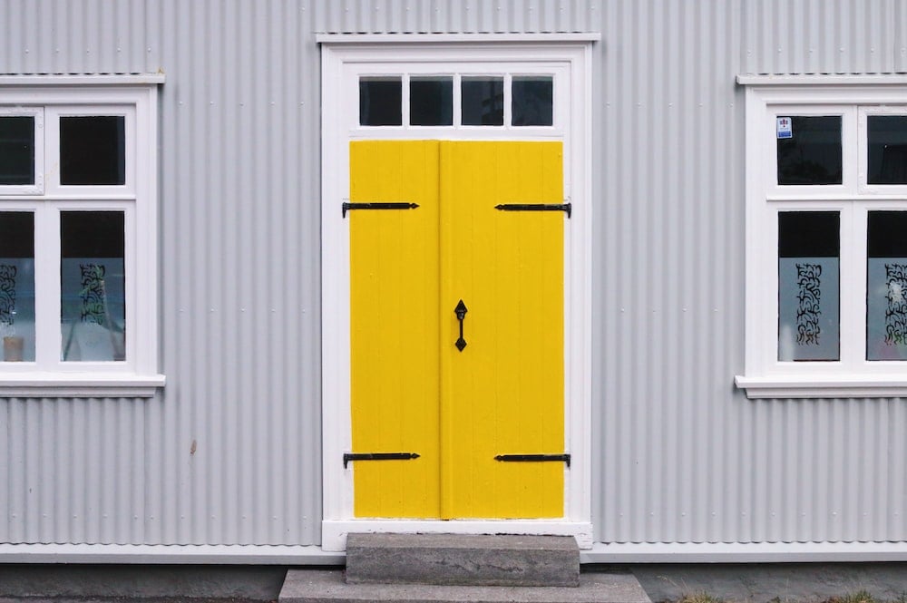 What is the difference in cost between interior and exterior doors