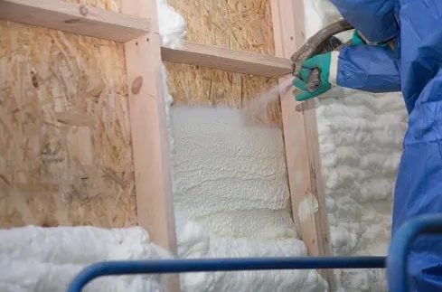 Where should you use spray foam insulation