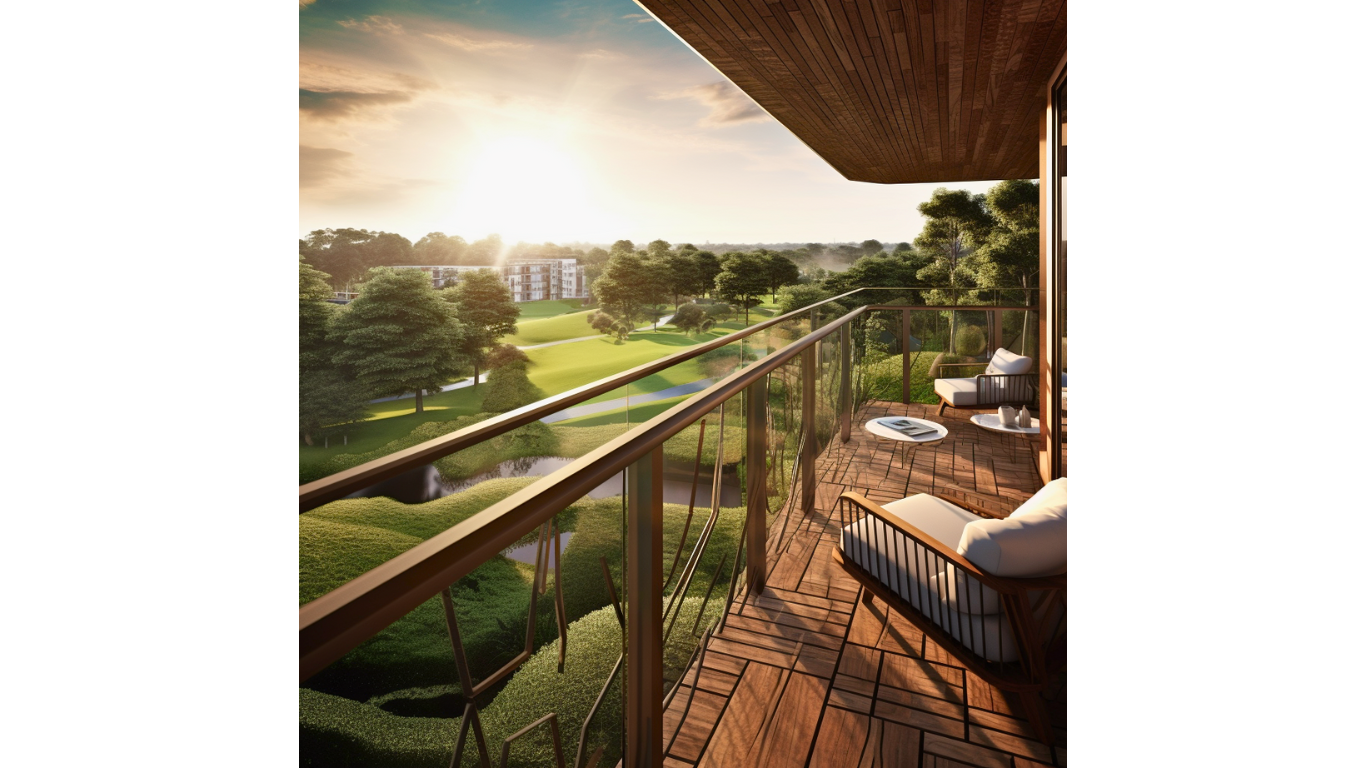 Pievana Condo Balcony Perspective