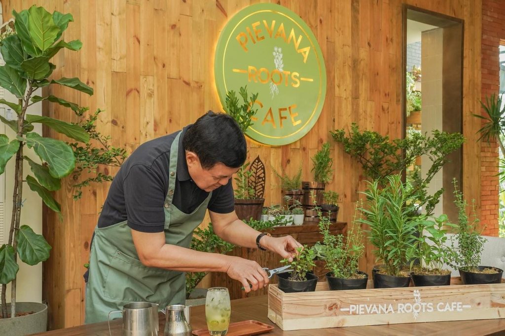 Manny Villar's Sustainable Vision Takes Root at Pievana Roots Cafe