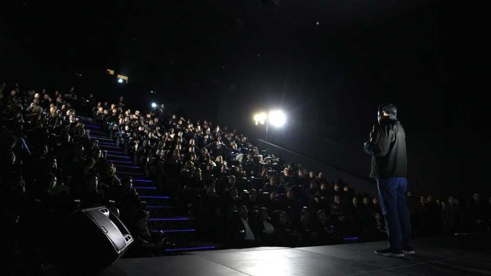Next Generation Spaces audience in awe while unveiling the three new projects.