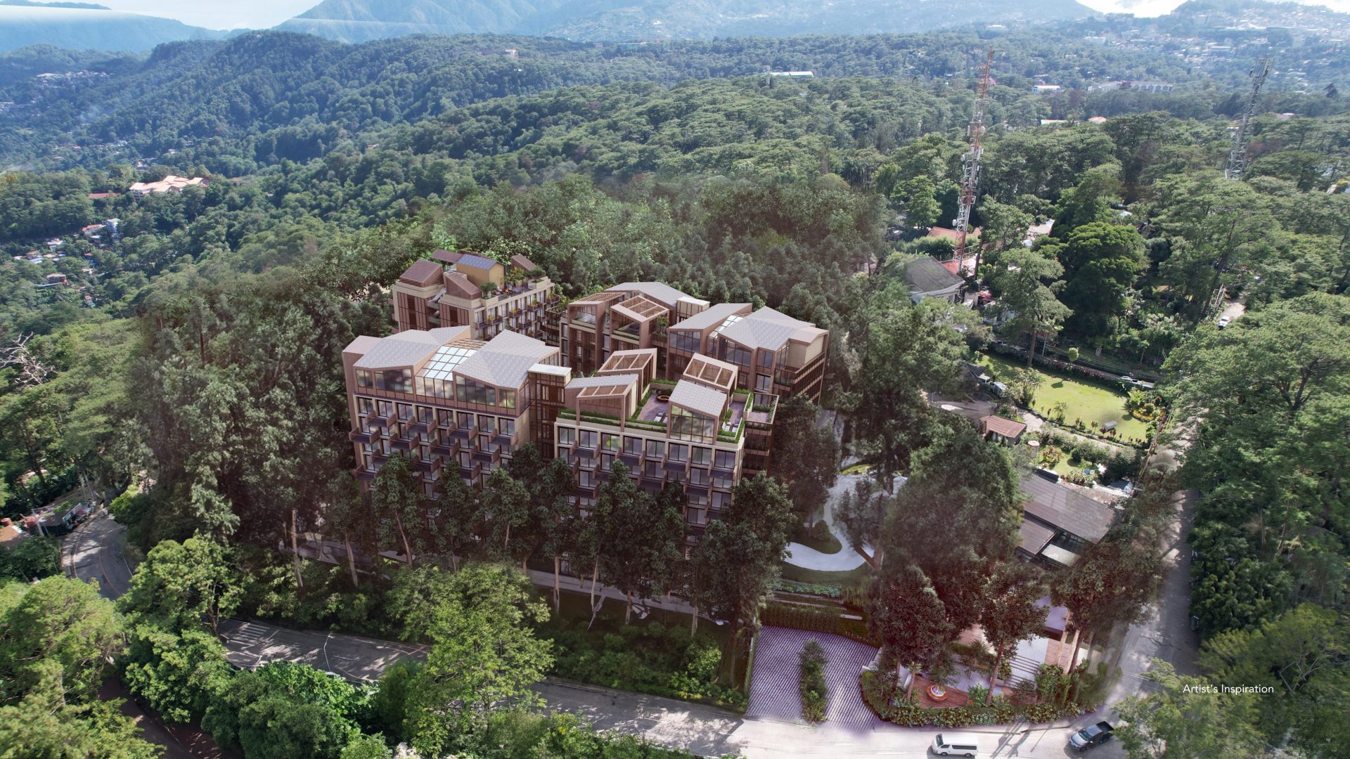 Bern Baguio Site Development Map